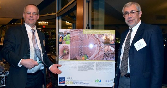 Anacostia River Tunnel Geotechnical Project Receives ACEC/MW Excellence ...